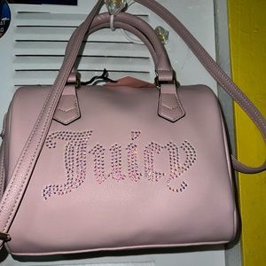 Juicy couture dusty blush handbag